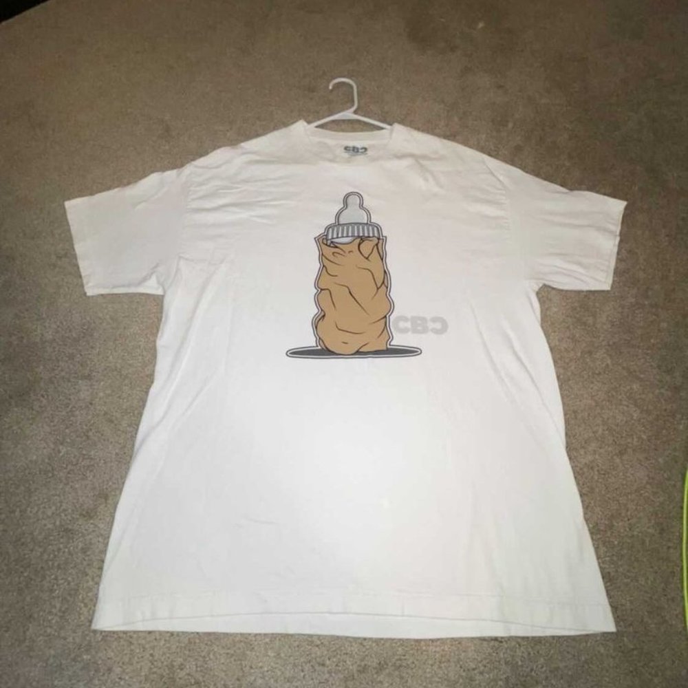 CBC Chemical Baby Clothing White Bottle T-Shirt